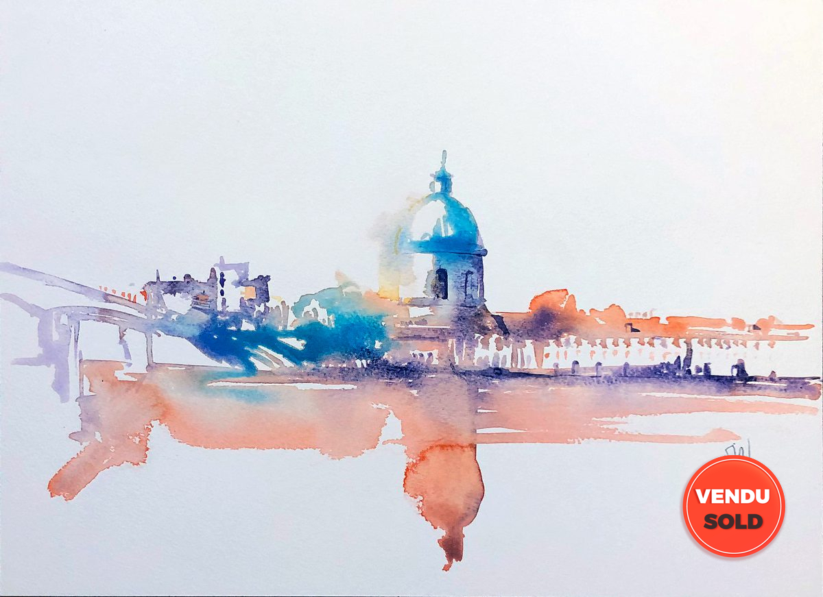 Aquarelle Peinture Sur Toulouse Contemporaine Virginie Schroeder Peintre A Toulouse France Aquarelle Peinture Sur Toulouse Contemporaine Virginie Schroeder Peintre A Toulouse France
