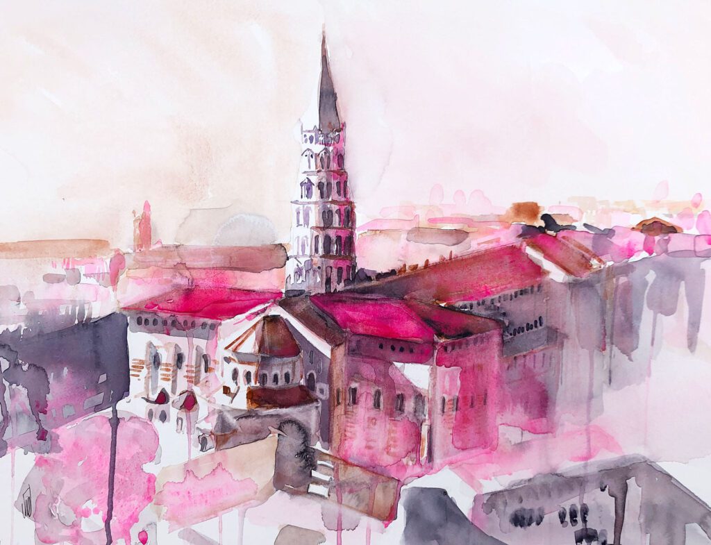 SAINT SERNIN EN ROSE