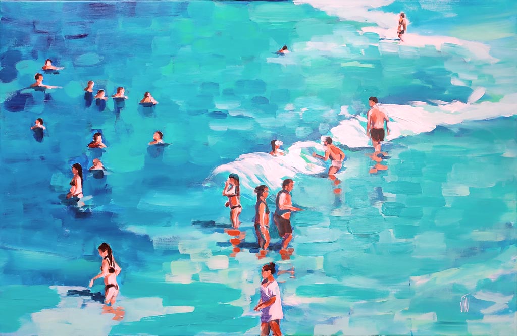 PLAGE EN JUILLET