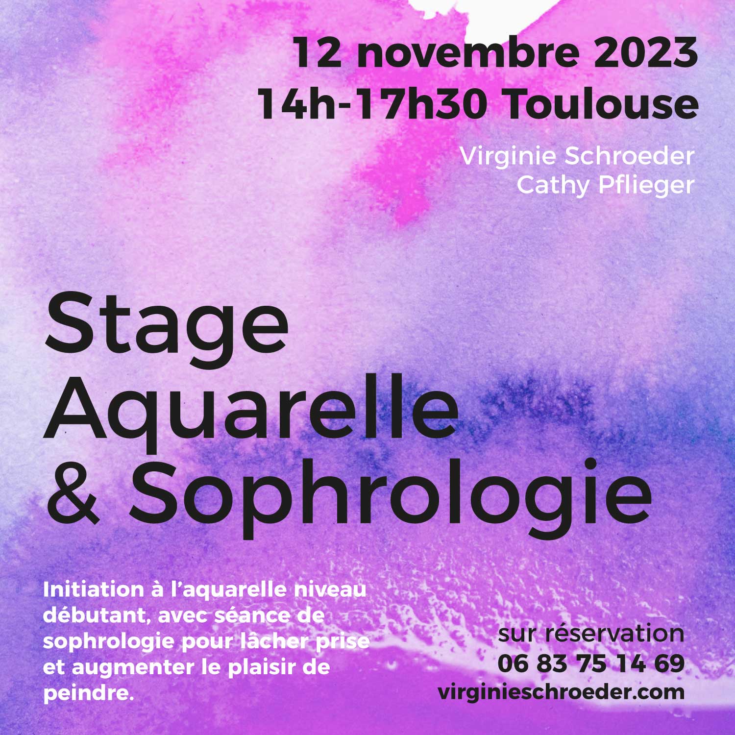 Stage aquarelle sophrologie