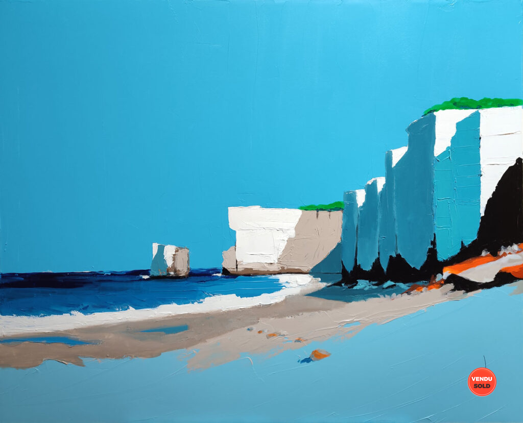 Falaises bleues