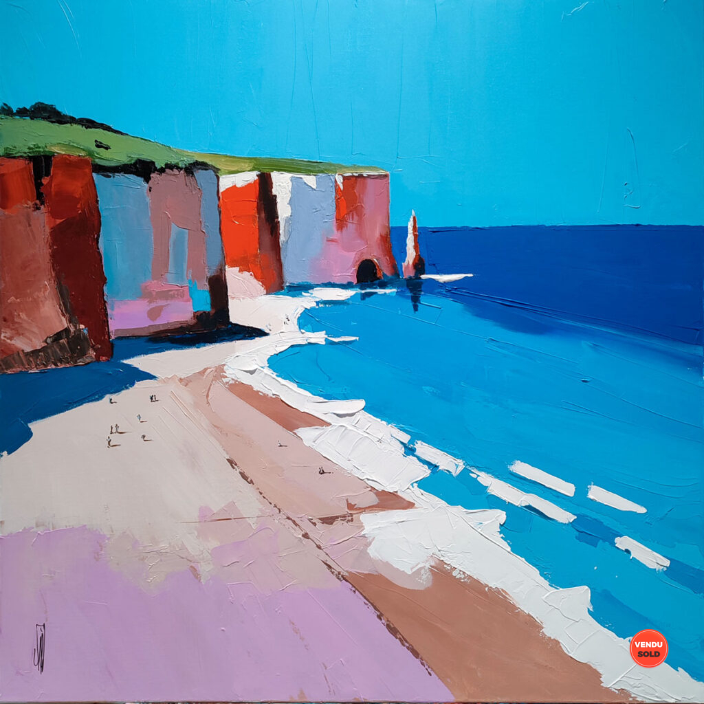 Falaises en lumière