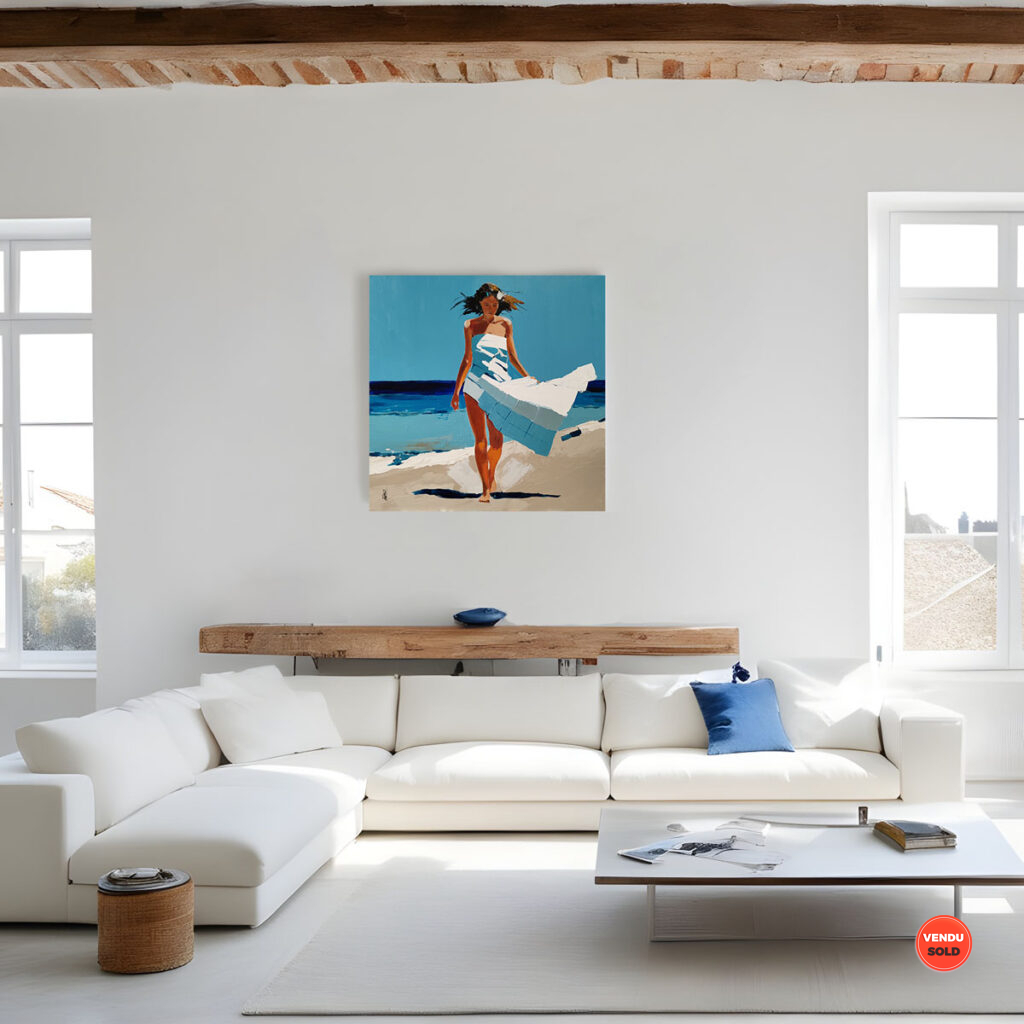 Marche sur la plage