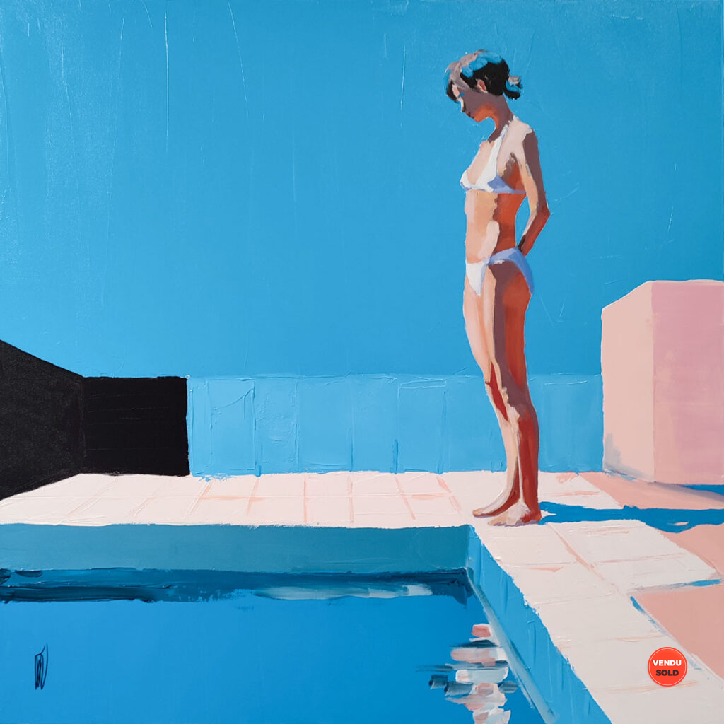 Morning pool