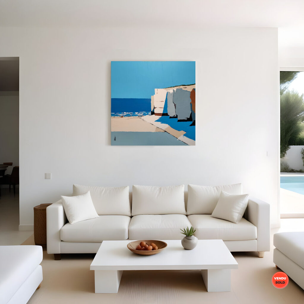 Falaise azur
