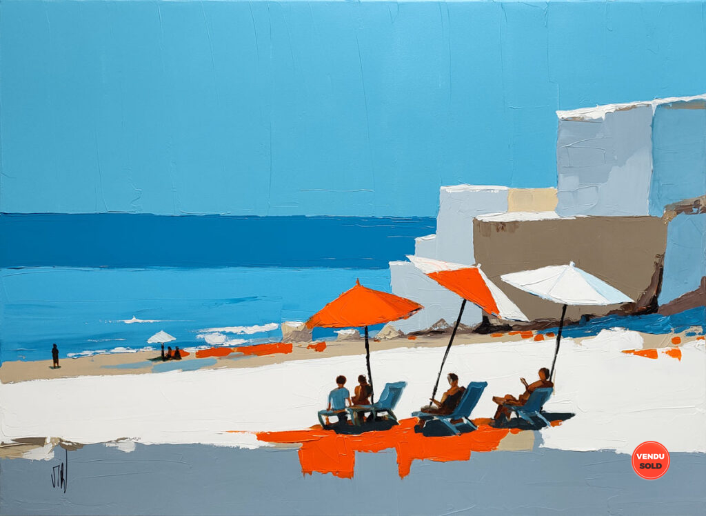 Plage et ombre