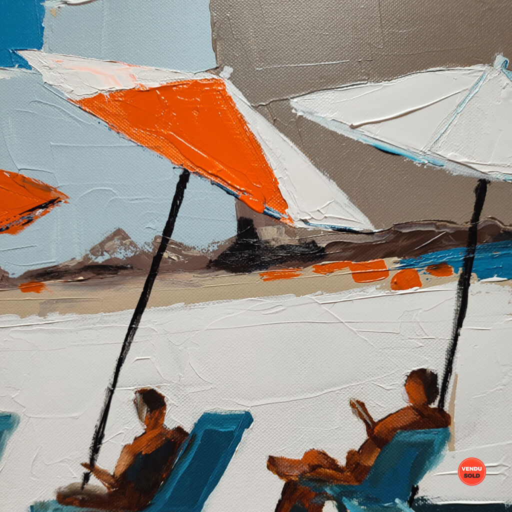 Plage et ombre