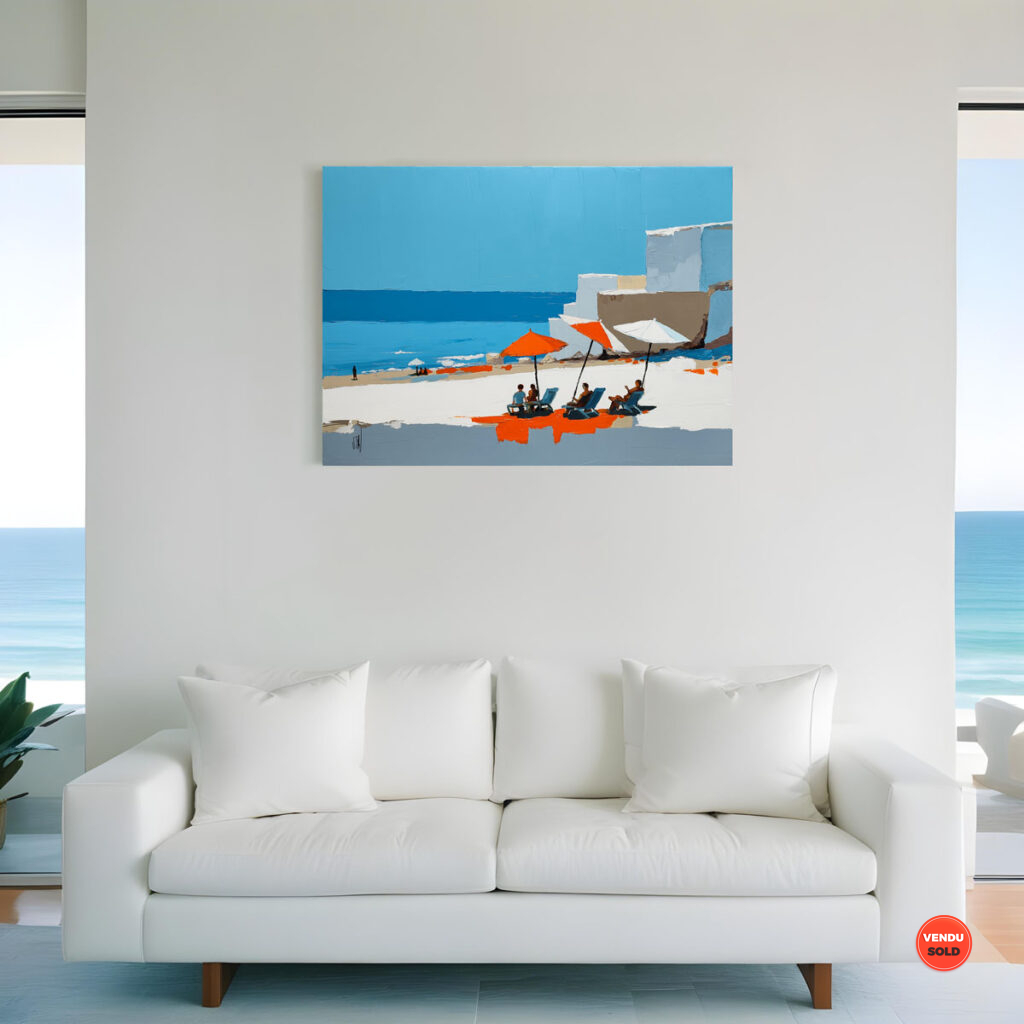 Plage et ombre