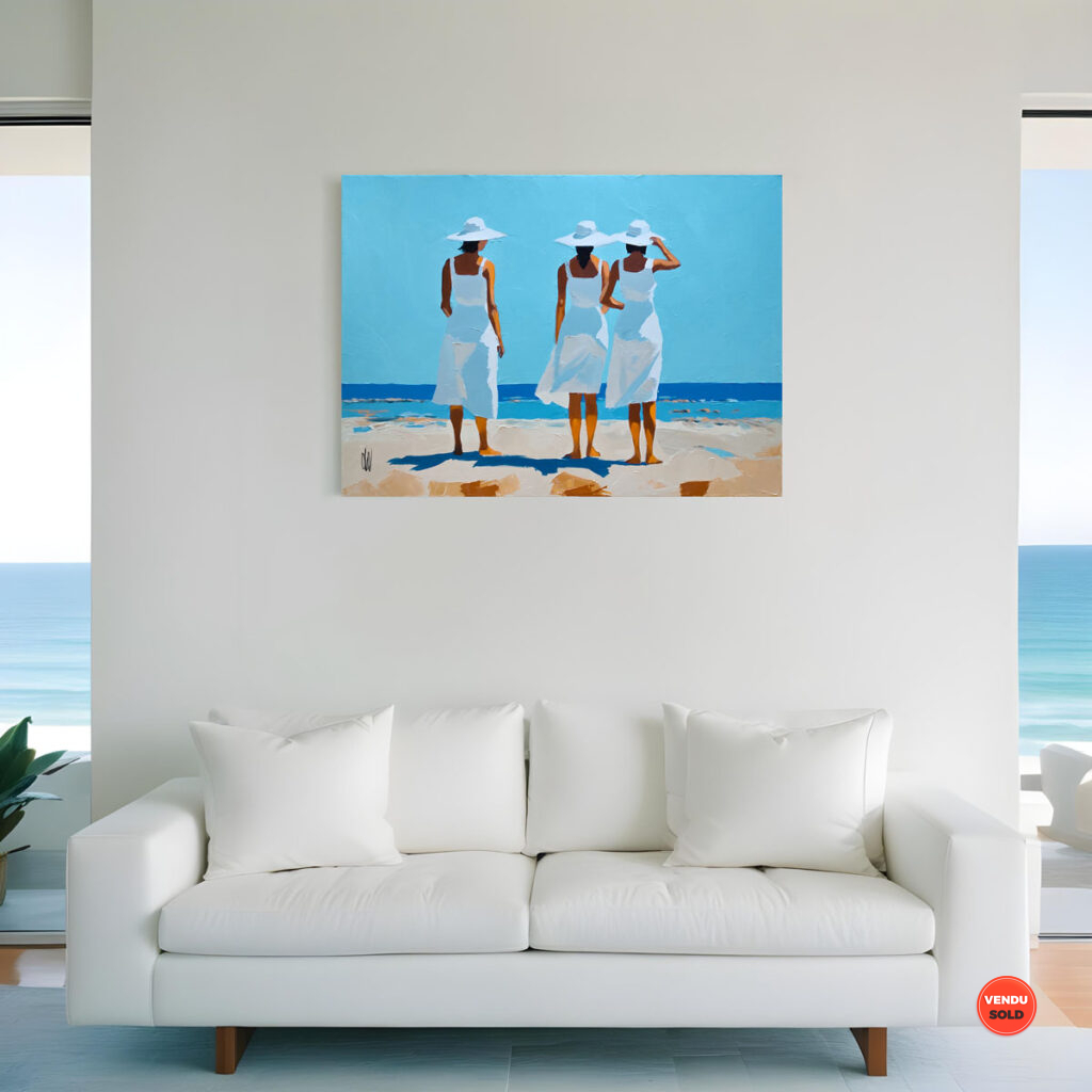 Trio à la plage