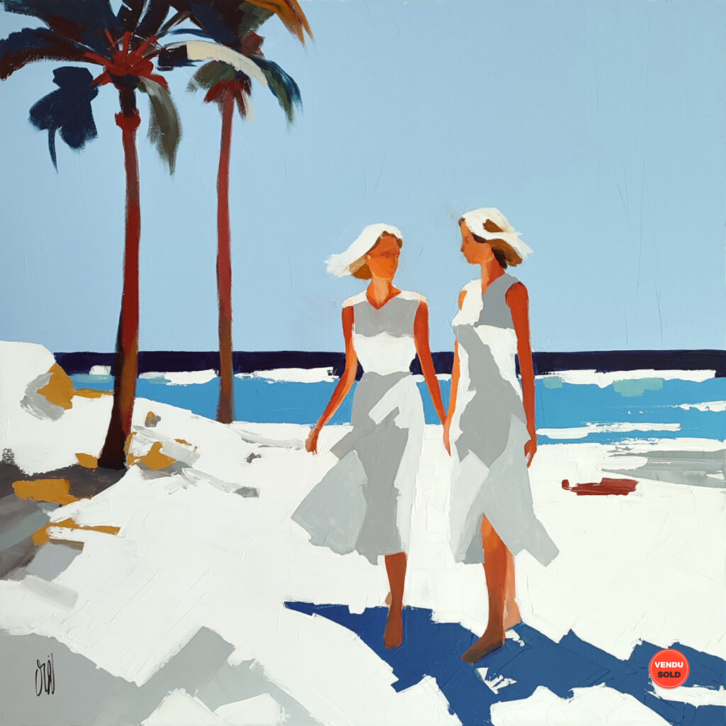 Lumière sur le sable