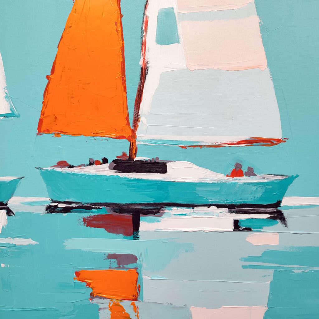 Voiles au calme