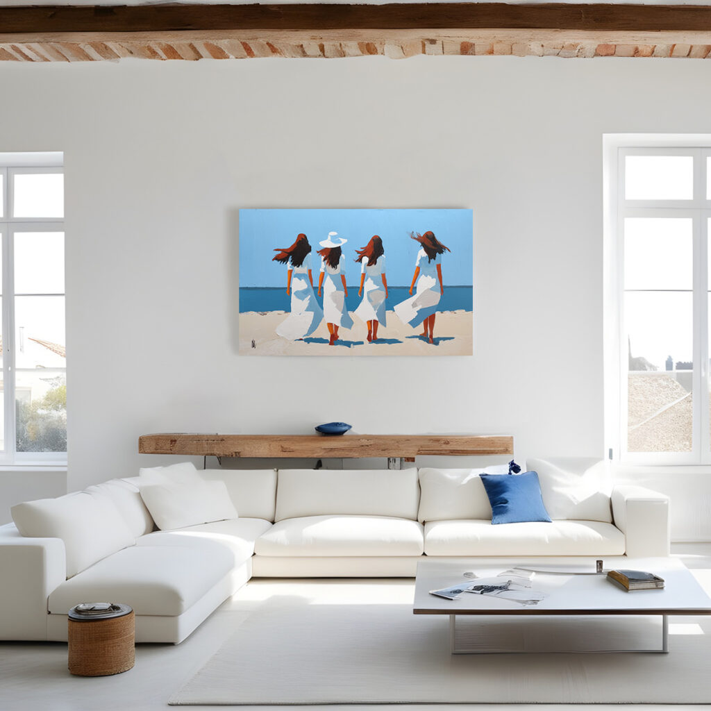 balade en blanc