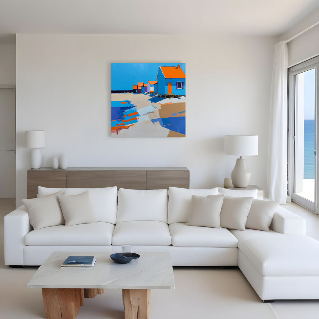 Maisons sur la plage