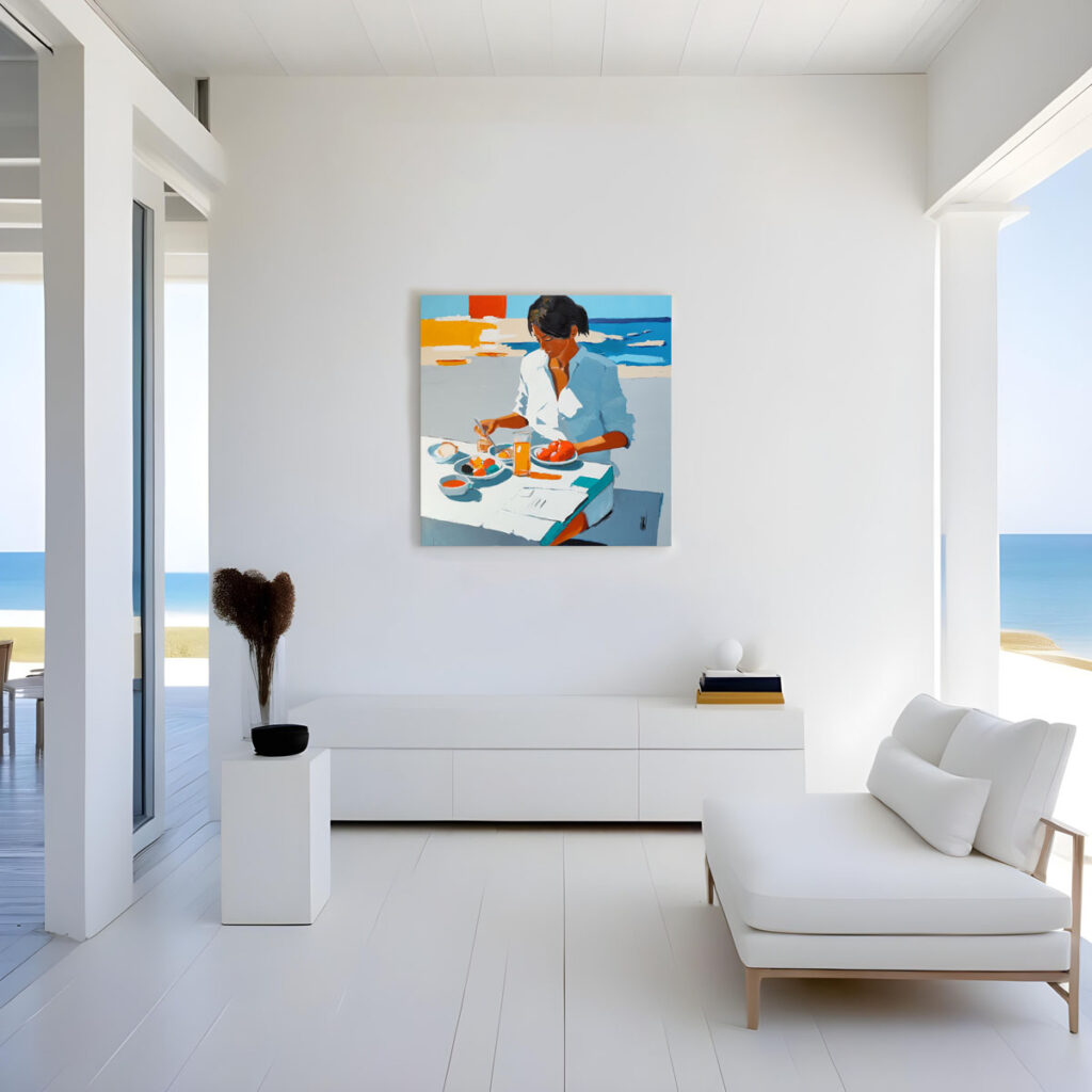 Petit déjeuner sur la plage