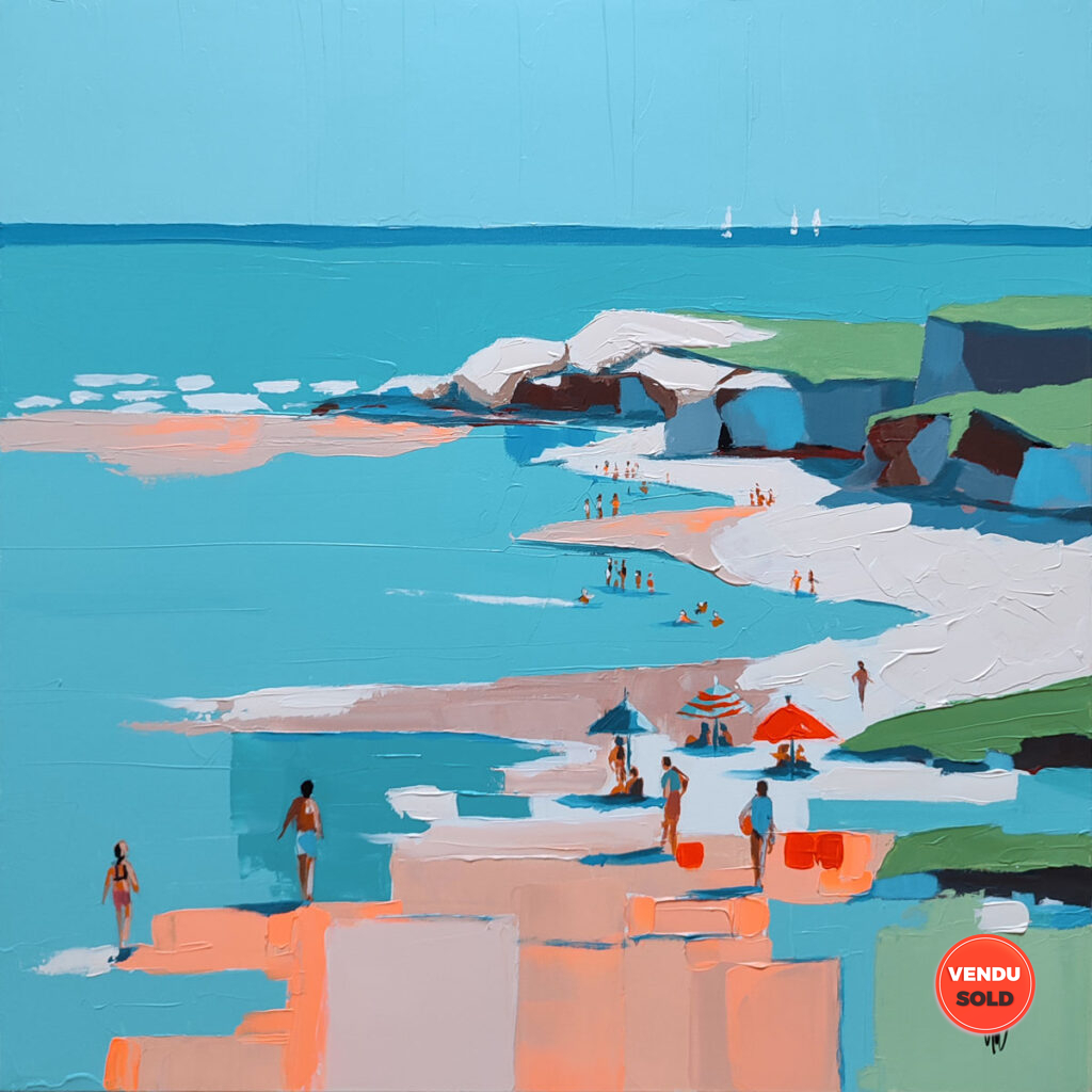 Crique aux parasols