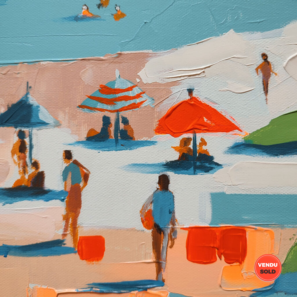Crique aux parasols