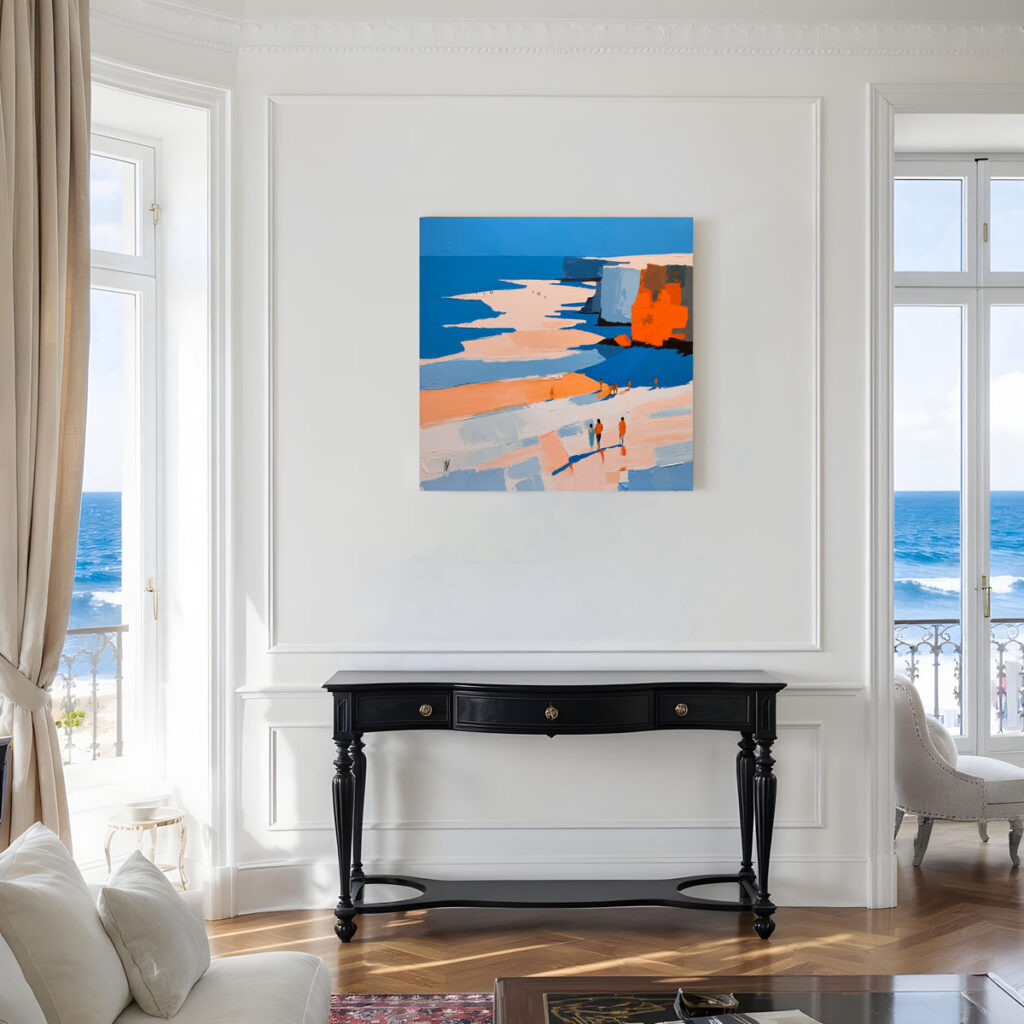 Falaises au couchant