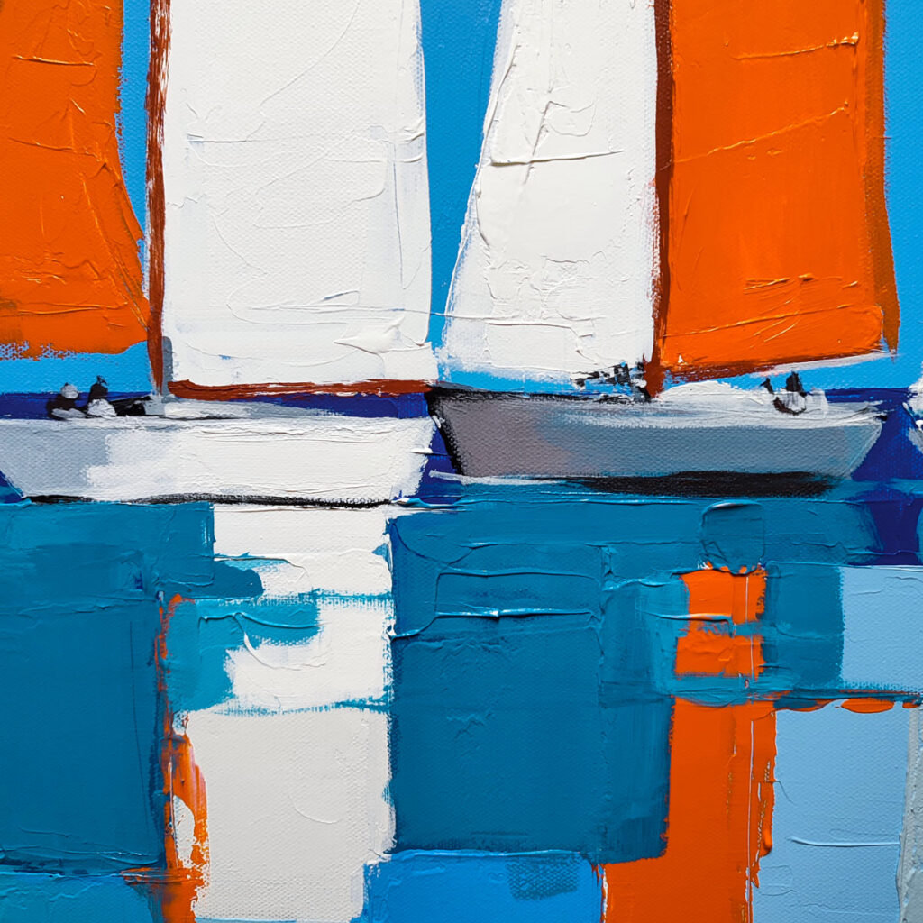 Voiliers en lumière