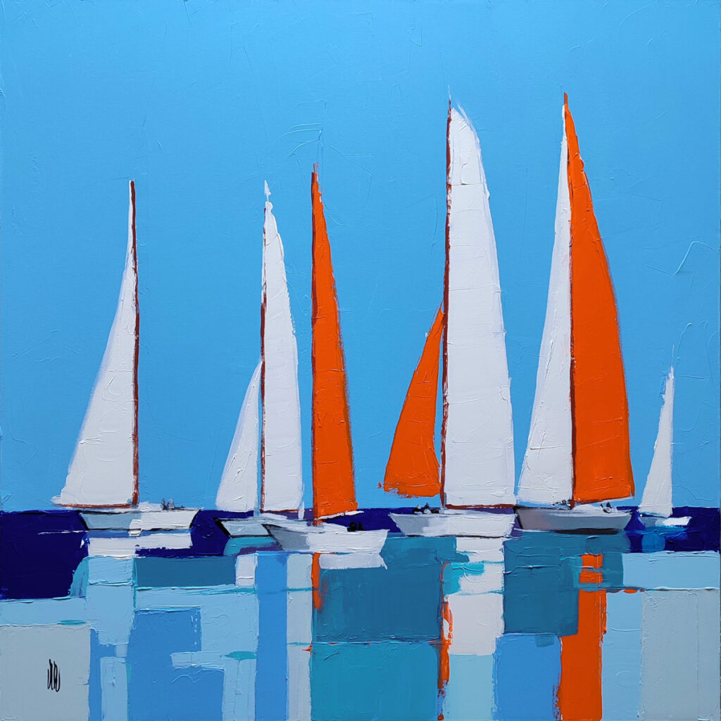 Voiliers en lumière