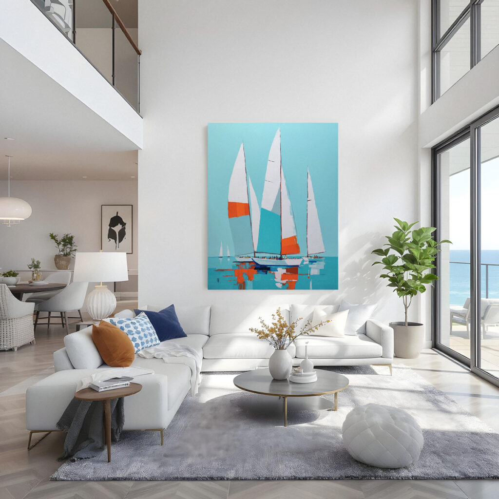 Sillage vers le large