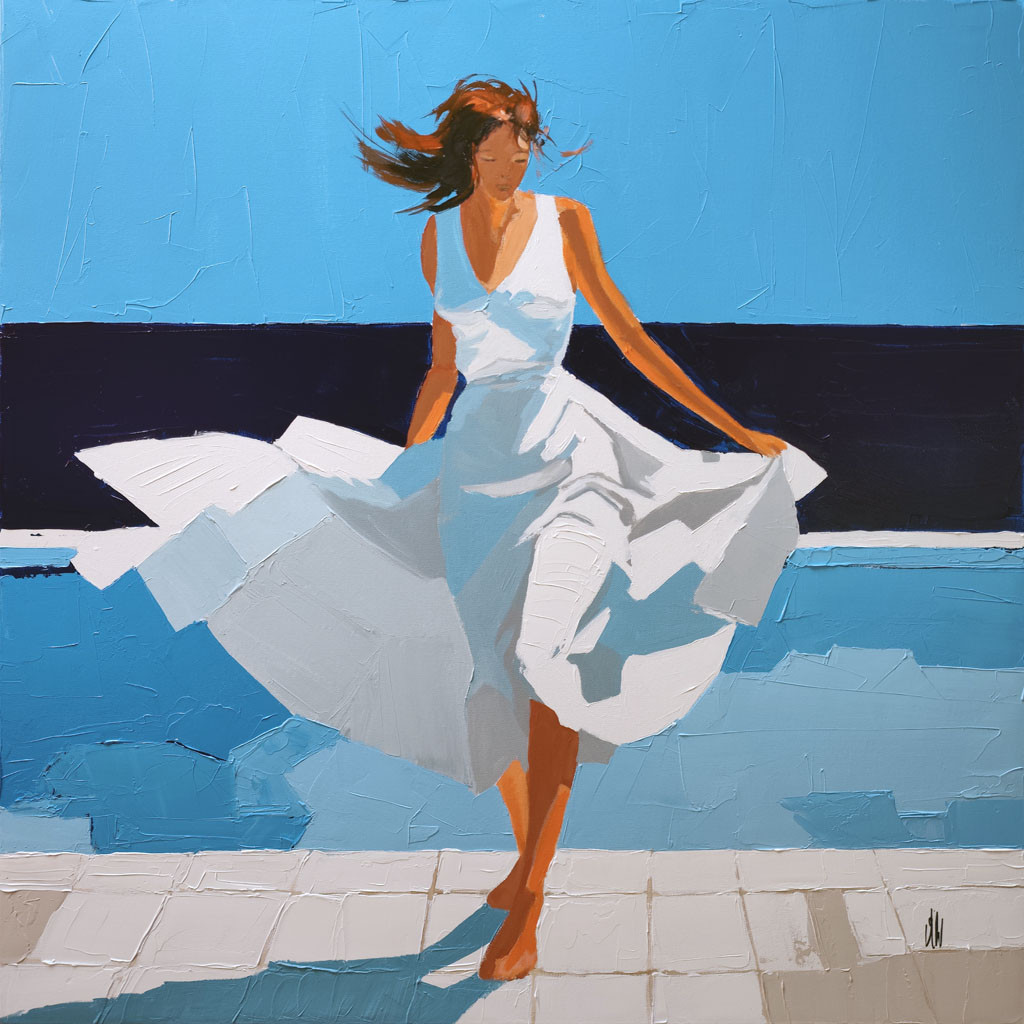 Robe au vent d'été