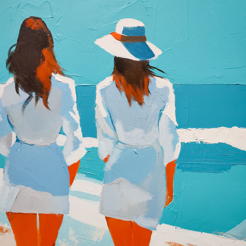 Trois sur le sable
