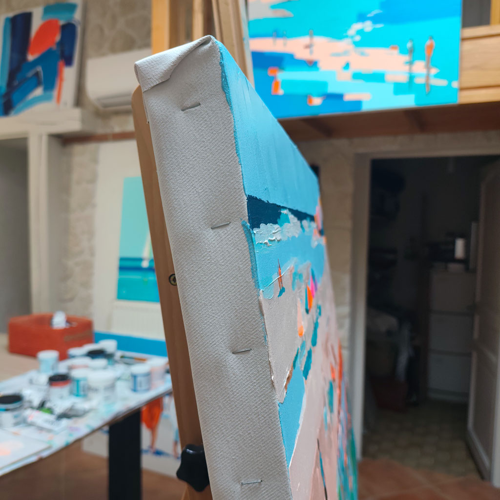 PLAGE ANIMEE 60X80